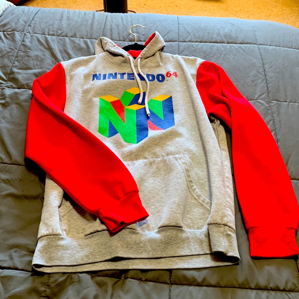 Nintendo 64 hooded sweatshirt